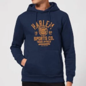 Image of Harlem Sports Hoodie - Navy - S