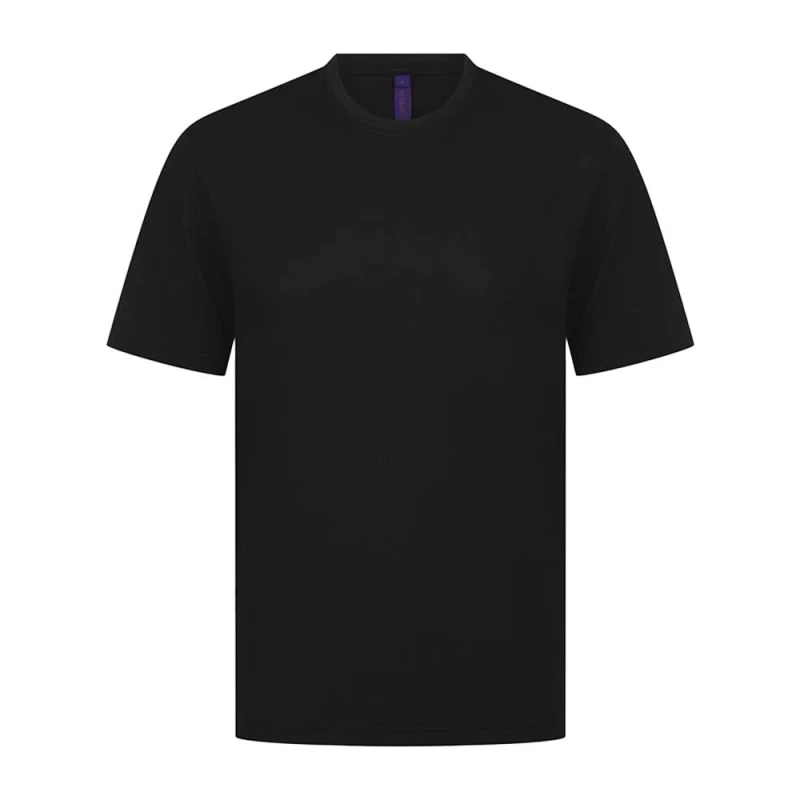 Image of Henbury RW10851 womens T shirt in Black