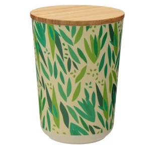 Image of Willow Bamboo Composite Medium Round Storage Jar