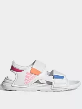 Image of adidas Sportswear Adidas Unisex Kids Altaswim, White Multi, Size 12 Younger