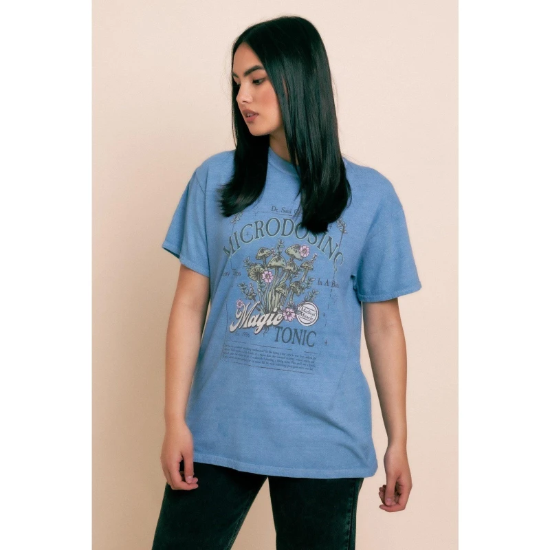 Image of Daisy Street Daisy Magic T - Blue Blue 8