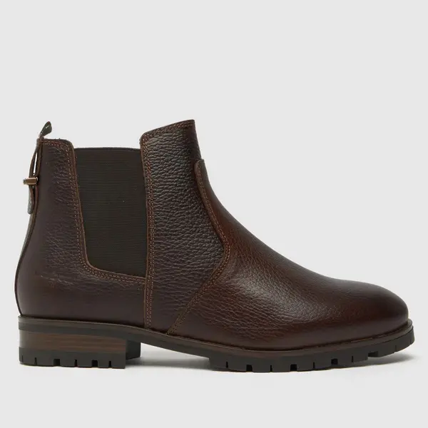 Image of Barbour nina boots in dark brown
