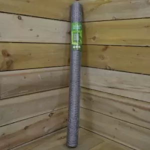 Image of 5m Galvanised Metal Chicken Garden Wire Netting / Fencing