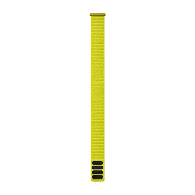 Image of Nylon watchband Garmin UltraFit Jaune Unisex 22 mm