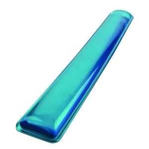 Image of Q-Connect Clear Gel Wrist Rest Blue KF20088