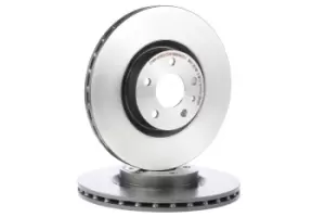 Image of PAIR PAINTED BREMBO BRAKE DISC 09.4939.21