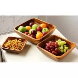 Image of Kora Large Square Serving Bowl - Premier Housewares
