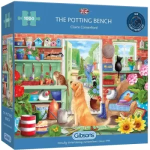 Image of The Potting Bench Jigsaw Puzzle - 1000 Pieces