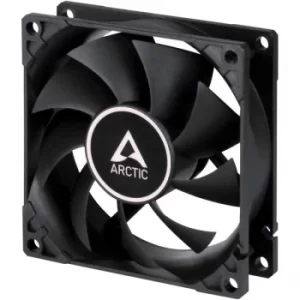Image of Arctic F8 8cm Case Fan, Black, 9 Blades, Fluid Dynamic, 6 Year Warranty
