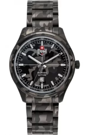 Image of Gents JDM Military Alpha Mission Camo Bracelet and Dial Watch JDM-WG010-07