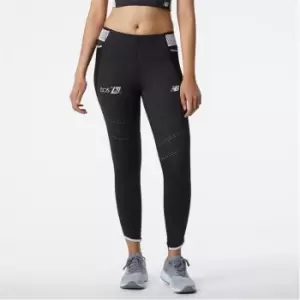 Image of New Balance London Edition Q Speed Ladies Running Tight - Black
