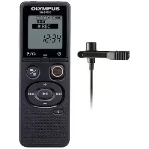 Image of Olympus VN-541PC Lavalier-Kit Digital dictaphone Max. recording time 2080 h Black Noise cancelling