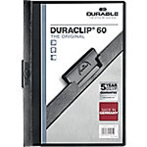 Image of Durable Clip File 2209-01 A4 Black