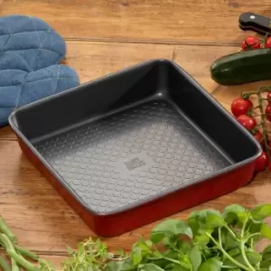 Image of Hairy Bikers Small Roasting Tin - Red