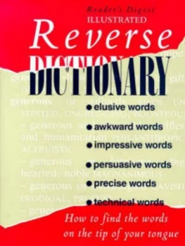Image of Readers Digest Reverse Dictionary by John Kahn Hardback