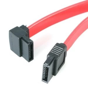 Image of 12" SATA to Left Angle SATA Cable