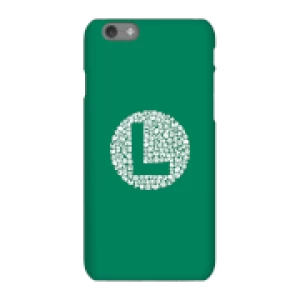 Image of Nintendo Super Mario Luigi Items Logo Phone Case - iPhone 6S - Snap Case - Gloss