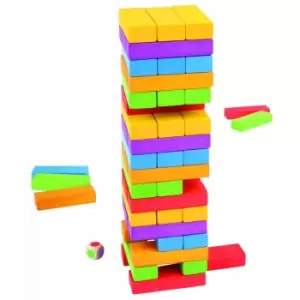 Image of Wooden Stacking Tower Game