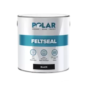 Image of Polar Specialist Coatings Polar FeltSeal 2.5 litre Black