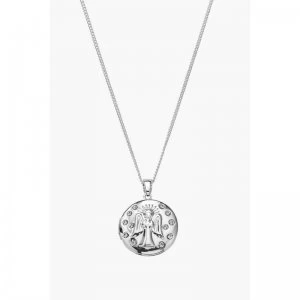 Image of Equilibrium Silver Plated Guardian Angel Locket
