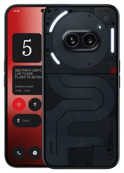 Image of Nothing SIM Free Nothing Phone (2a) 5G 256GB Mobile Phone - Black