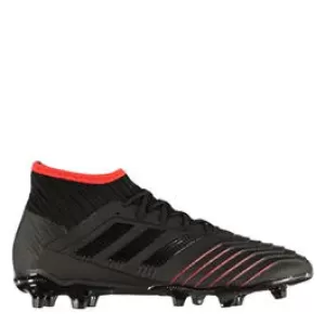Image of adidas Predator 19.3 Firm Ground Football Boot - Red/Black, Size 12, Men