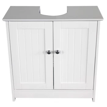 Image of Charles Bentley Cannes Bathroom Vanity Sink Unit Cabinet