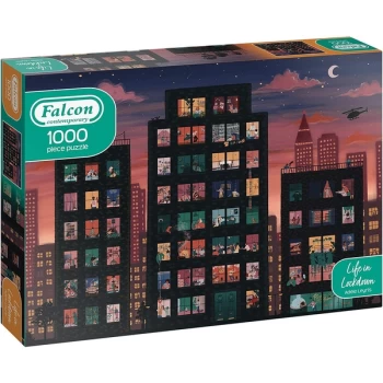 Image of Falcon Contemporary Life in Lockdown Jigsaw Puzzle - 1000 Pieces