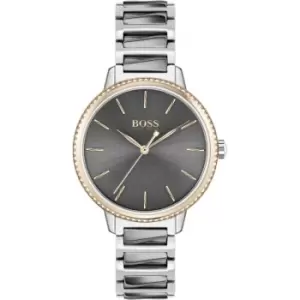 Image of Ladies BOSS Signature Grey Watch