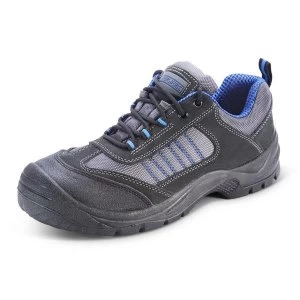 Image of Click Footwear Mesh Active Trainers Size 6.5 BlackBlue Ref CF1706.5 Up