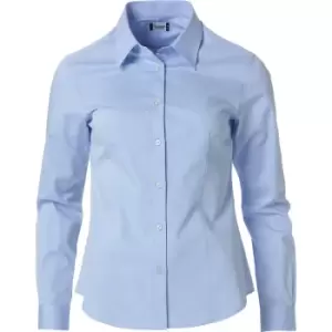 Image of Clique Womens/Ladies Clare Formal Shirt (S) (Light Blue)