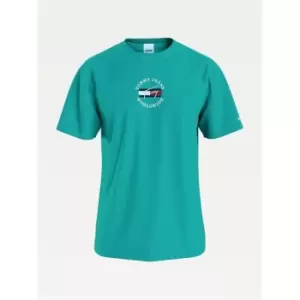 Image of Tommy Jeans Timeless 2 T Shirt - Green