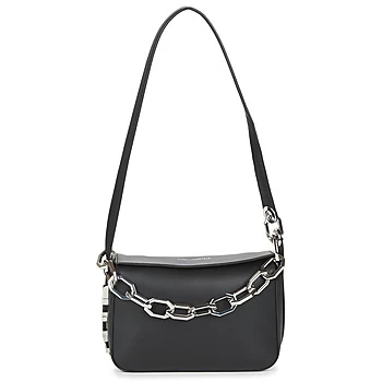 Image of Karl Lagerfeld K/LETTERS SM SHOULDERBAG womens Shoulder Bag in Black - Sizes One size