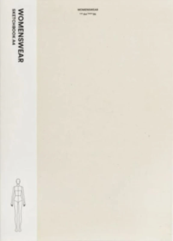 Image of Fashionary Womenswear Sketchbook A4 Hardback