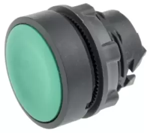 Image of Schneider Electric Flush Green - Momentary, Harmony XB5 Series, 22mm Cutout, Round