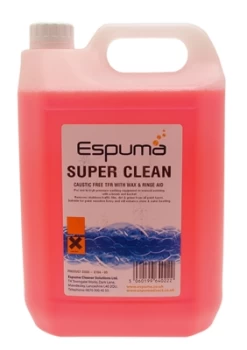 Image of Super Clean TFR With Wax & Rinse Aid - Concentrate - 5 Litre 0104-05 ESPUMA
