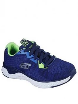 Image of Skechers Boys Solar Fuse Trainers - Blue