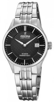 Image of Festina Womens Swiss Made Stainless Steel Bracelet Watch