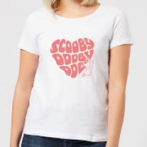 Image of Scooby Doo I Ruv You Womens T-Shirt - White - S