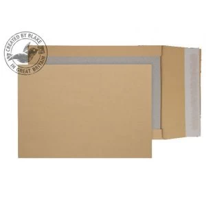 Image of Blake Purely Packaging C4 120gm2 Peel and Seal Pocket Envelopes Manilla Pack of 125