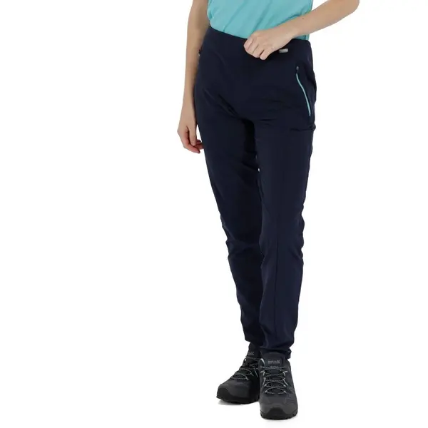 Image of Regatta Womens/Ladies Pentre Durable Water Repellent Trousers Pants UK Size 8 - Waist 25' (63cm) Inside Leg 29'