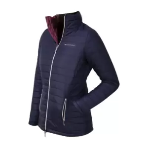Image of Hy Womens/Ladies Synergy Padded Jacket (L) (Navy/Fig)