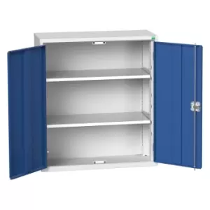 Image of Bott Verso Freestanding Steel Cupboard with 4 Shelves - 2000 x 800 x 550mm