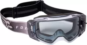 Image of FOX Vue Riet Motocross Goggles, black-grey, black-grey, Size One Size