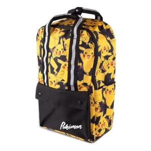 Image of Pokemon - Pikachu All-Over Print Backpack - Multi-Colour