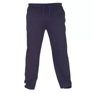 Image of Duke Mens Kingsize Rory Lightweight Fleece Jogging Bottoms (2XL) (Navy)