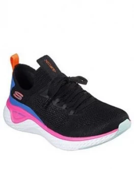 Image of Skechers 13325 Solar Fuse Trainers - Black