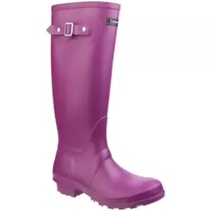 Image of Cotswold Sandringham Wellingtons Female Berry UK Size 8