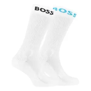 Image of Boss 2 Pack Sport Crew Socks - White