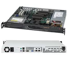 Image of SC512 F-350B1 - Rack Mountable - 1U - ATX 350W - Case - ATX